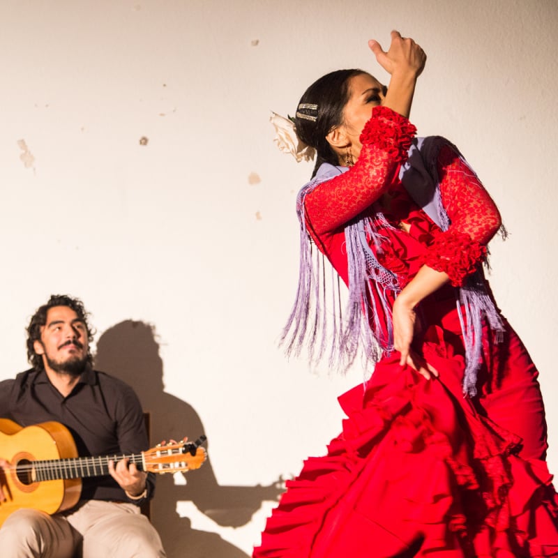 flamenco dancer in Sevilla, Spain