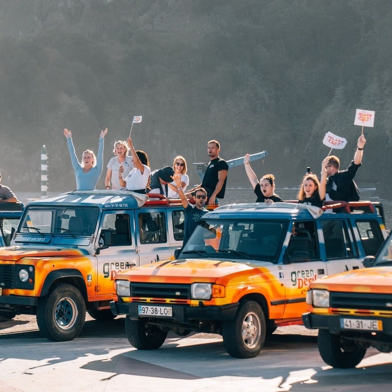 Attendees Having Fun At The Nomad Island Fest In Madeira, Portugal, Southern Europe