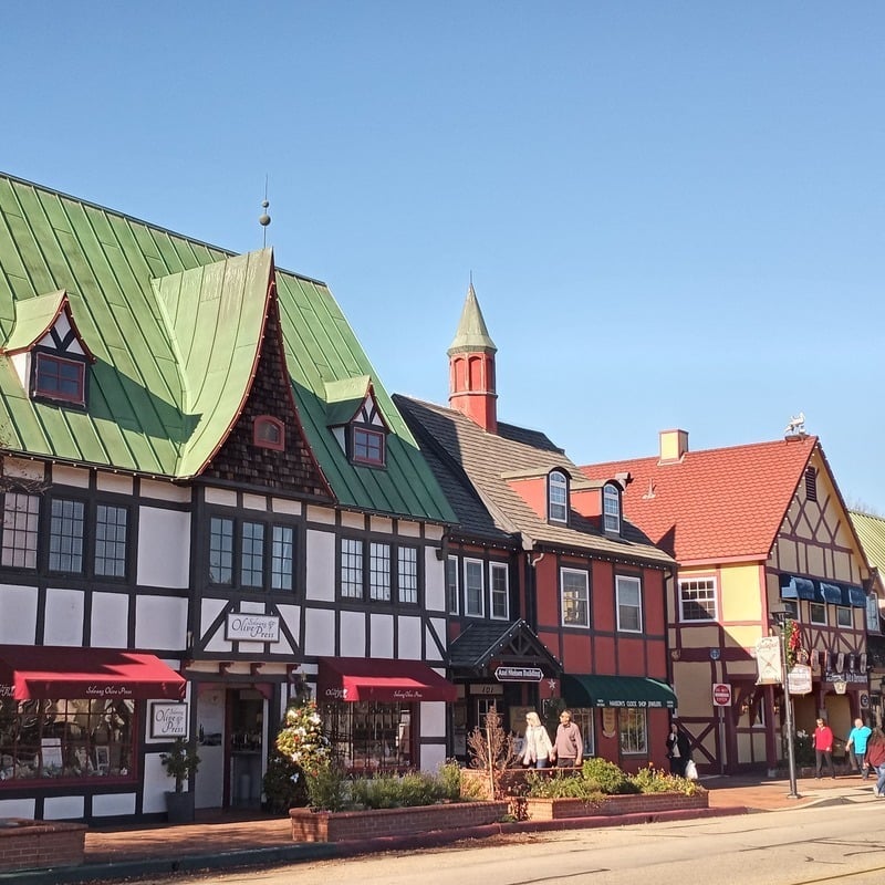 Danish-Built Houses In Solvang, California, United States