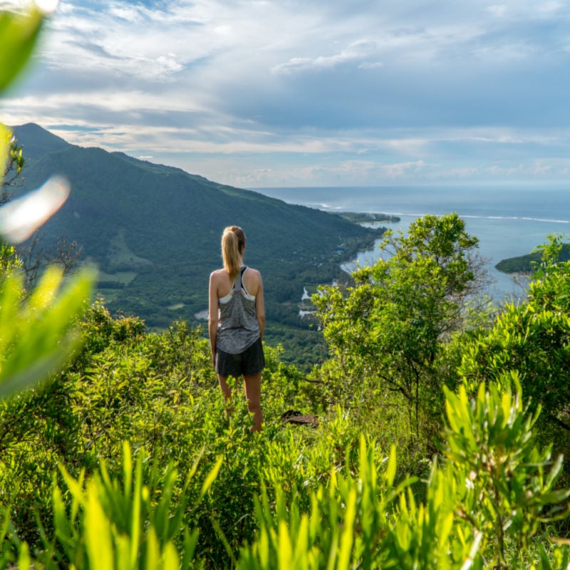 Le morne Brabant, Mauritius island