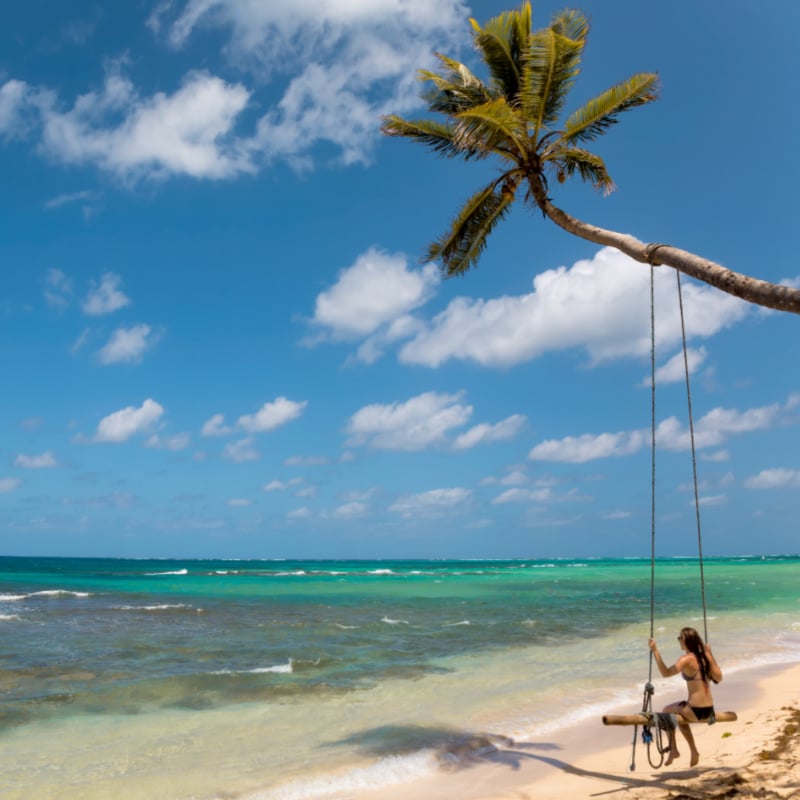 Beach Swing at Little Corn Island