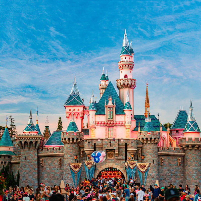 Disneyland castle