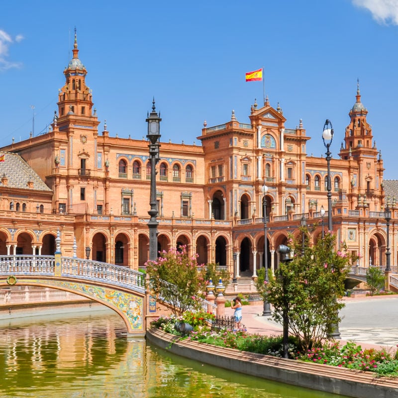 Seville Spain on a sunny day