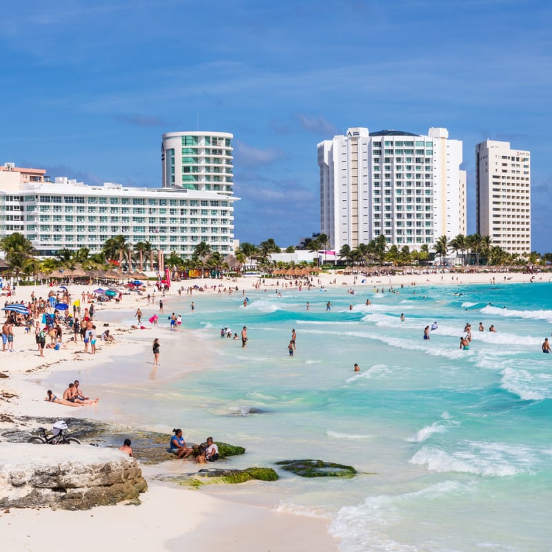 beach resorts in cancun