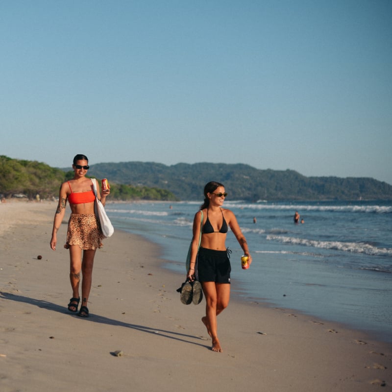 Two Friends in Nosara Costa Rica