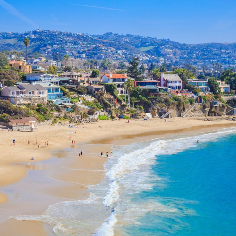 sunny day laguna beach