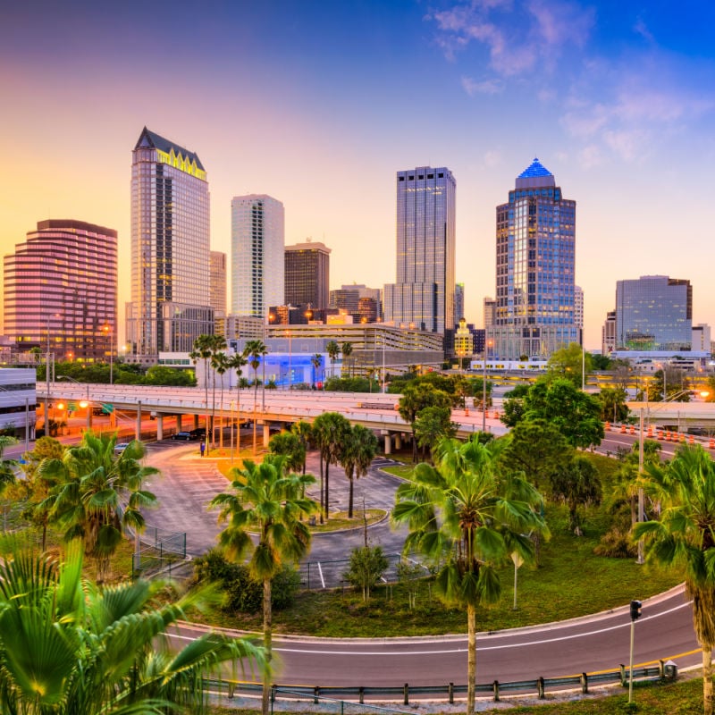 Tampa, Florida skyline