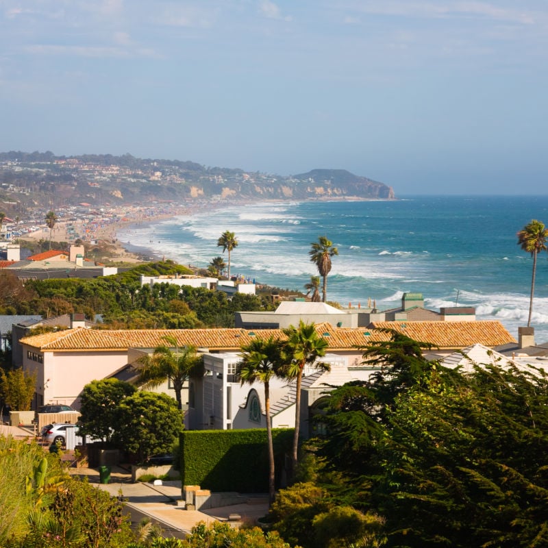 view of malibu california