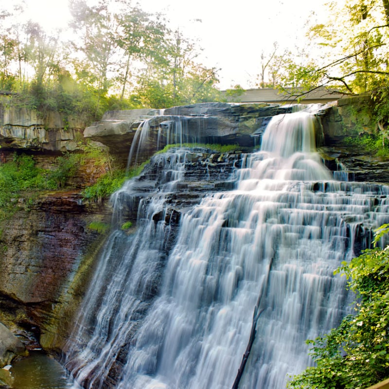 Brandywine Falls Cuyahoga National Park Ohio