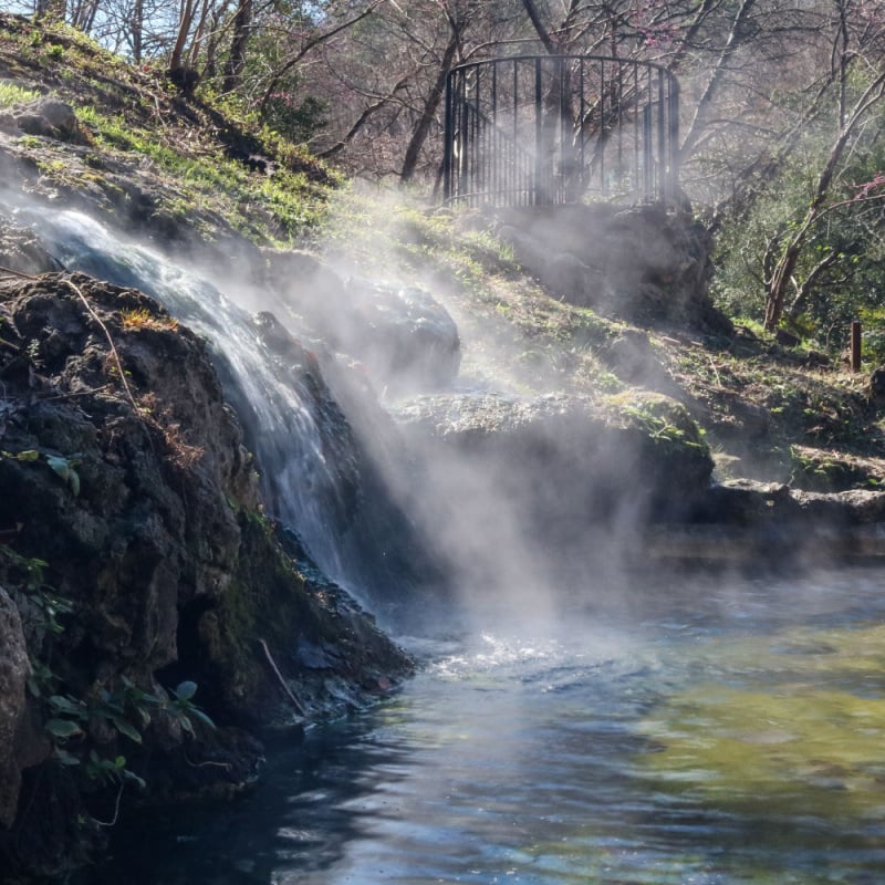 Hot Water Cascade, Hot Springs National Park