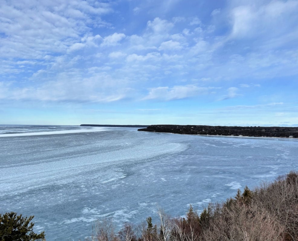 View From Peninsula State Park at Eagle Tower