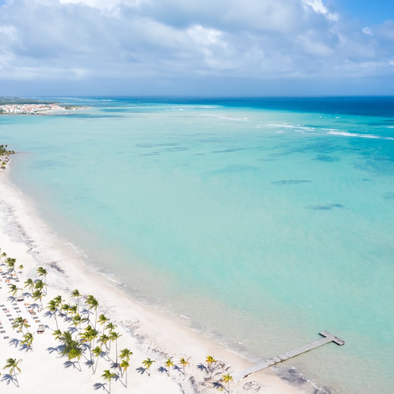 juanillo beach near punta cana