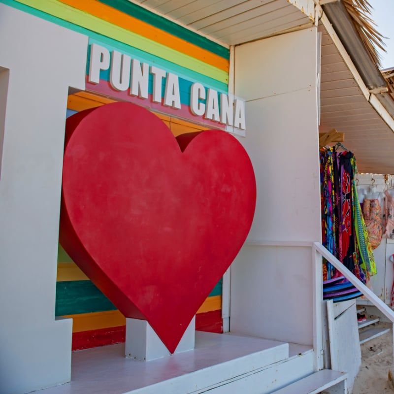 vibrant punta cana sign