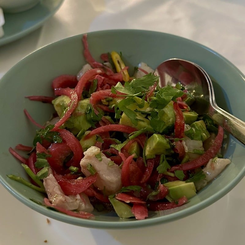 Dourada Ceviche, Peruvian Food Served In The Algarve, Portugal, Southern Europe