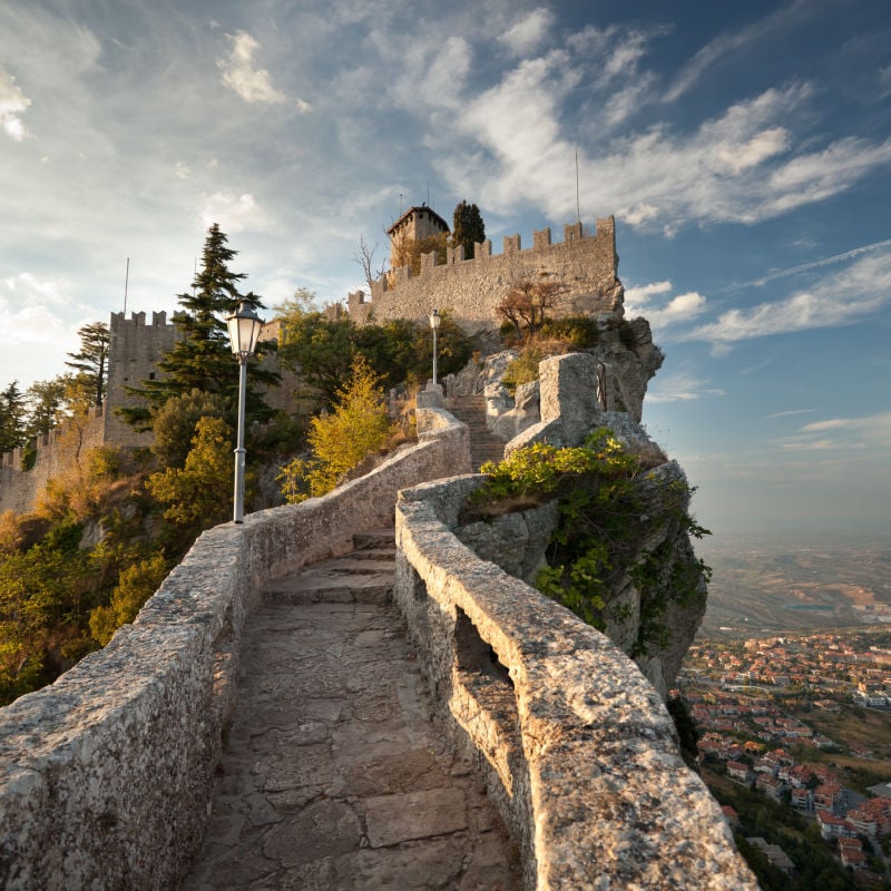 Guaita Castle in San Marino