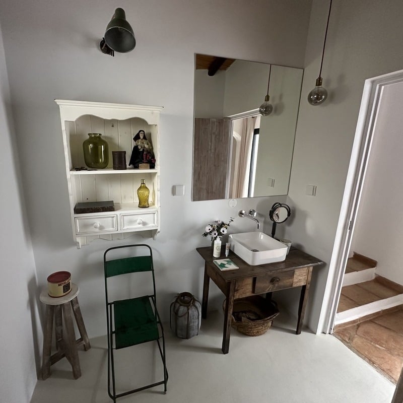 Interior Of A Toilet In The Almoada Boutique Home, Algarve, Southern Portugal, Southern Europe