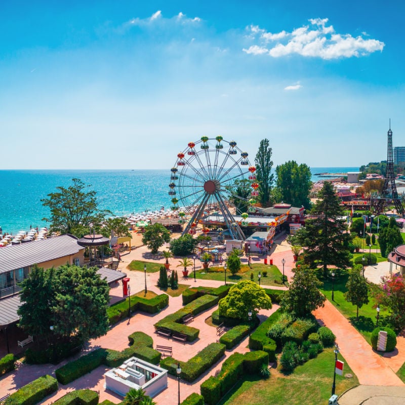 Ferris Wheel at Golden Sands, Bulgaria