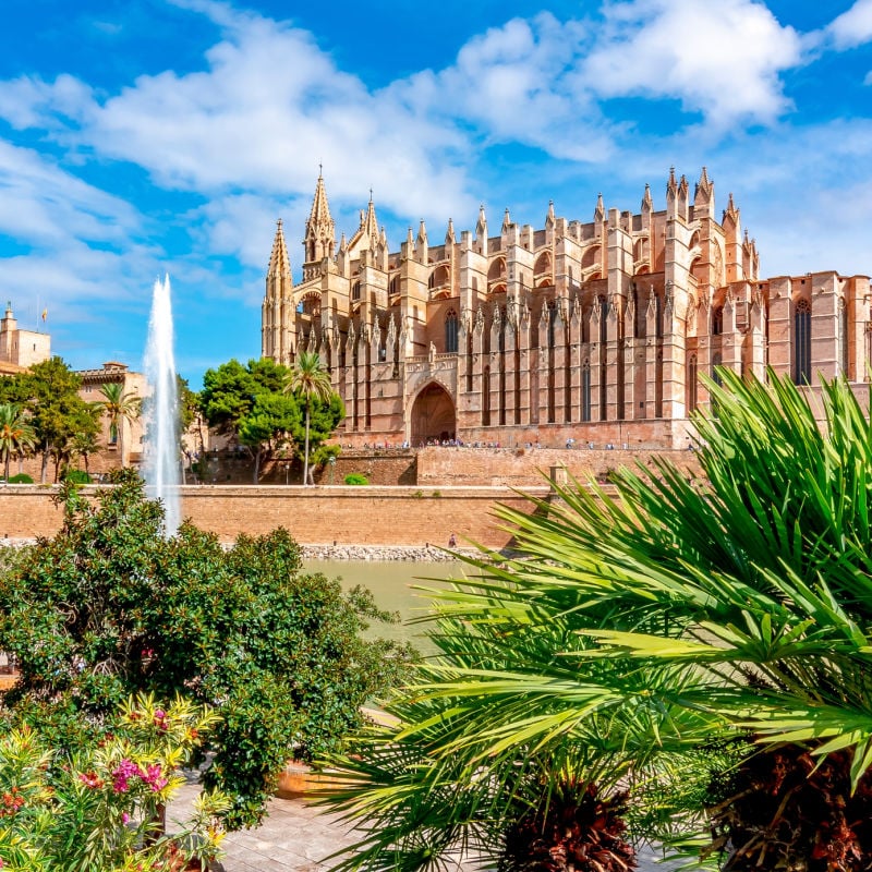 La Seu in Palma on gorgeous day