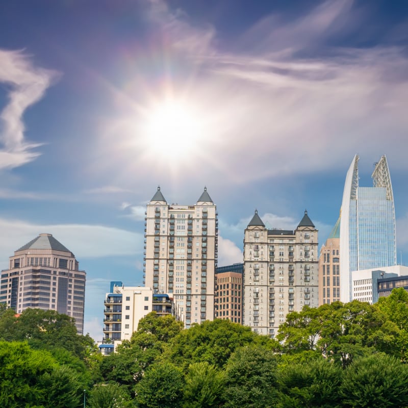 Piedmont Park in Downtown Atlanta