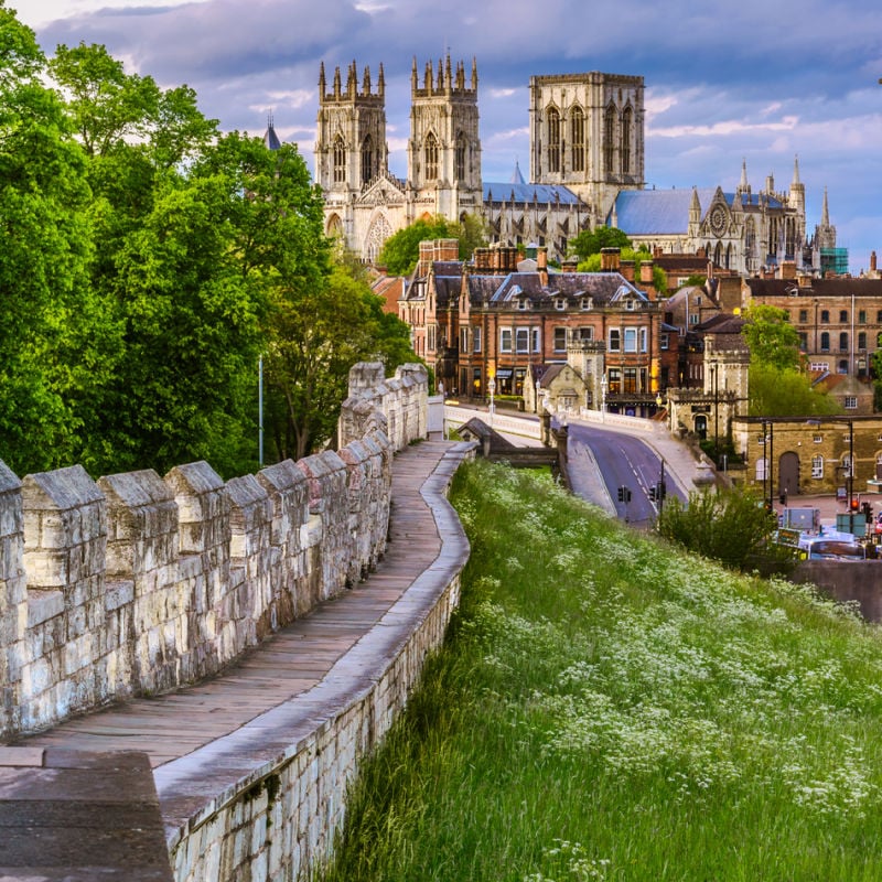 York Wall and York Minster