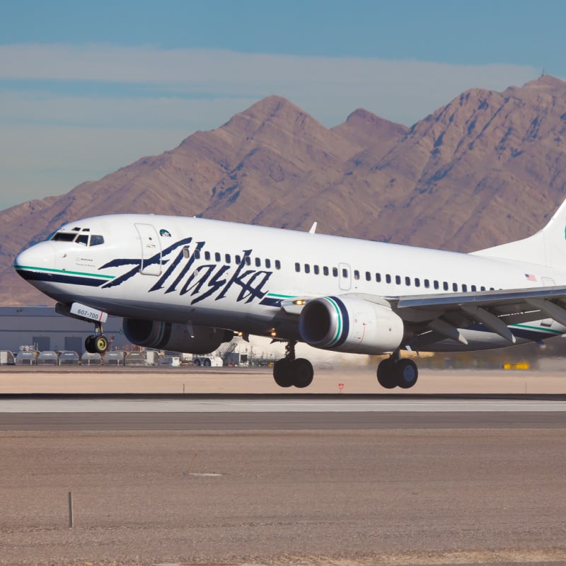 Alaska Airlines Plane