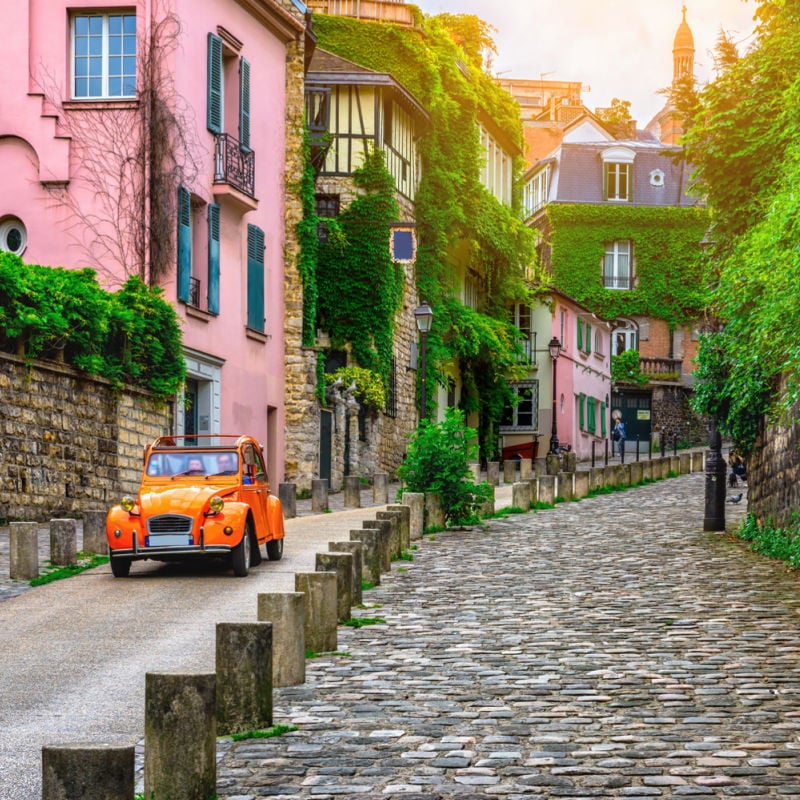 Street in Montmartre