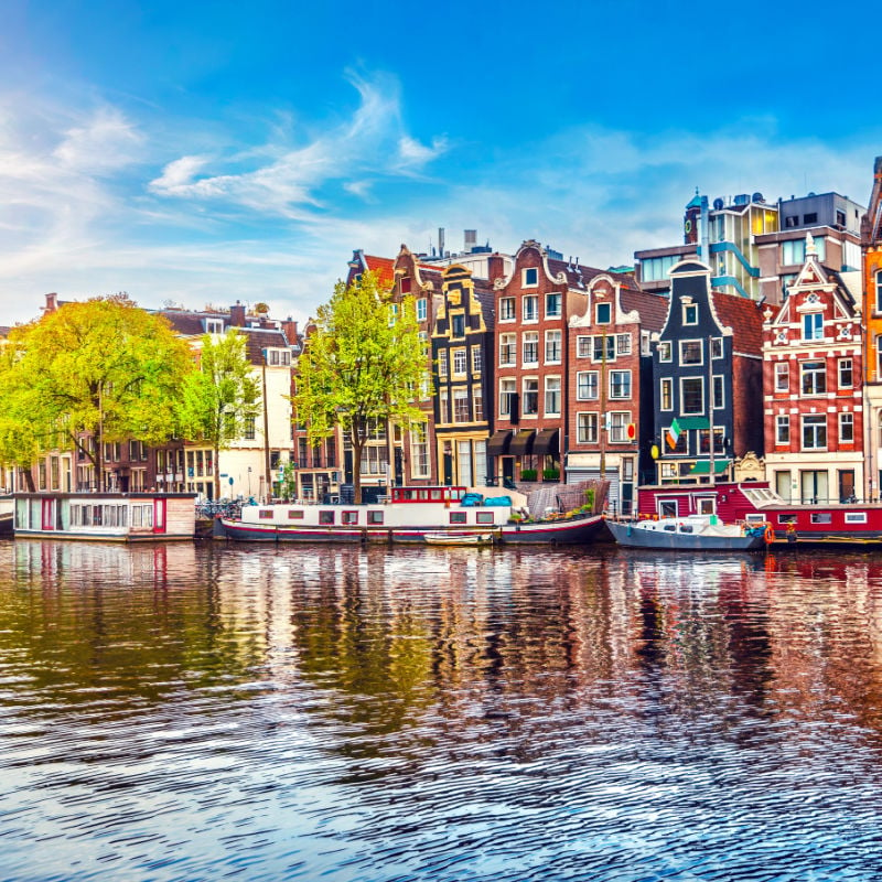 Canal in Amsterdam