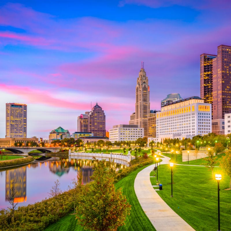 Columbus skyline