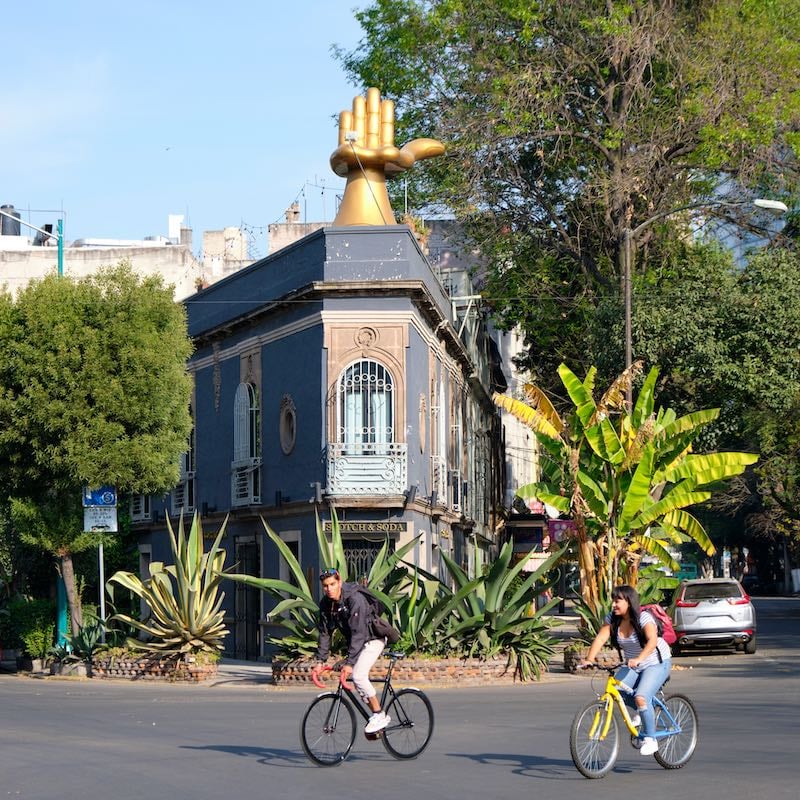 La Condesa, An Upscale Neighborhood In Mexico City, Mexico, Latin America