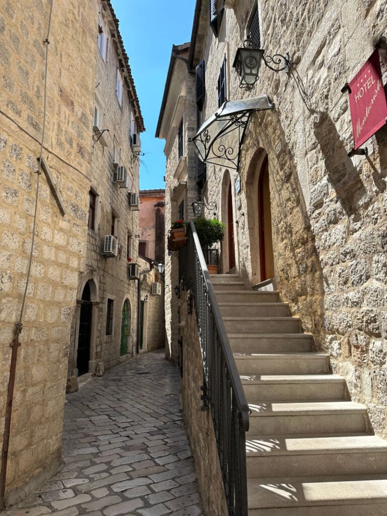 View of street in Europe