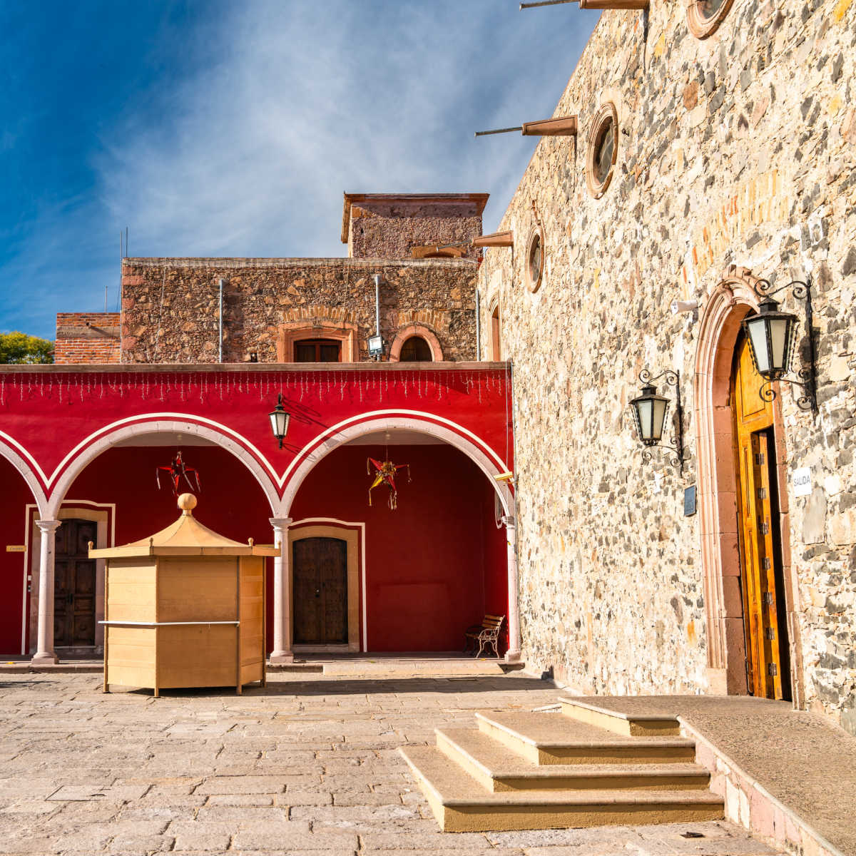 Vibrant historic structure in Lagos de Moreno, Mexico