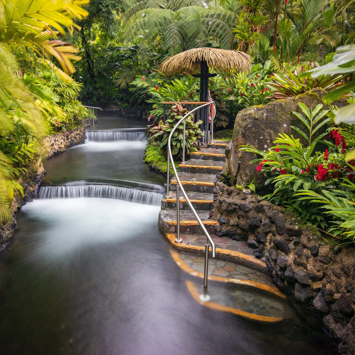 Waterfall In Costa Rica, Central America