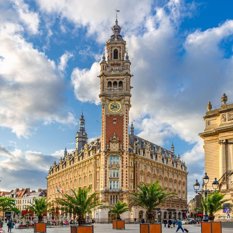 Chambre De Commerce In Lille, France