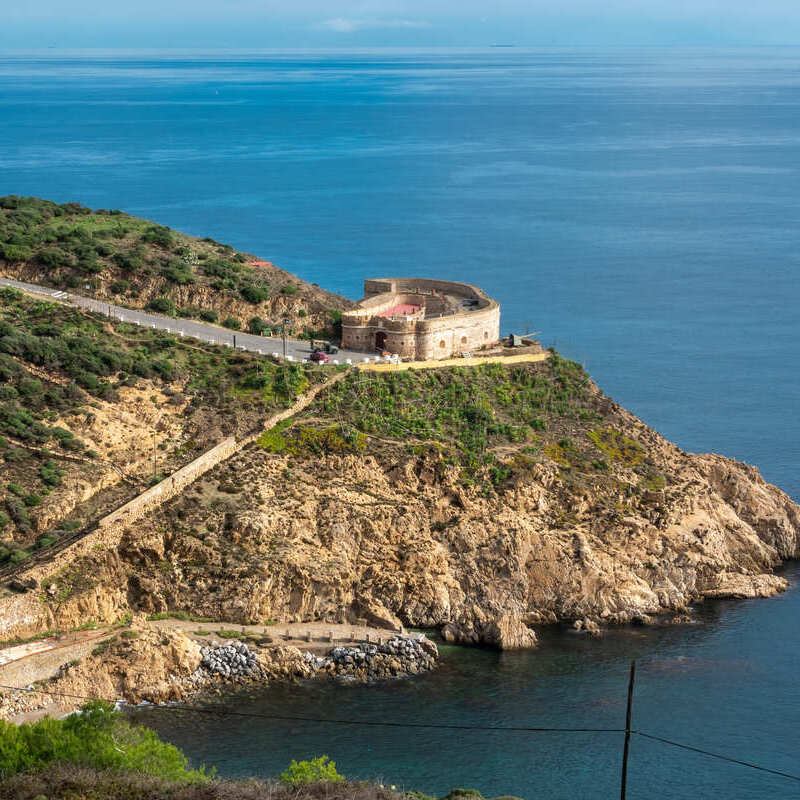 Desnarigado Fort In Ceuta, Spain