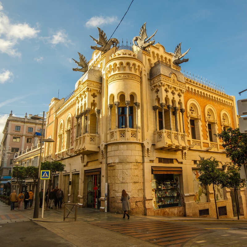 House Of Dragons In Ceuta, Spain