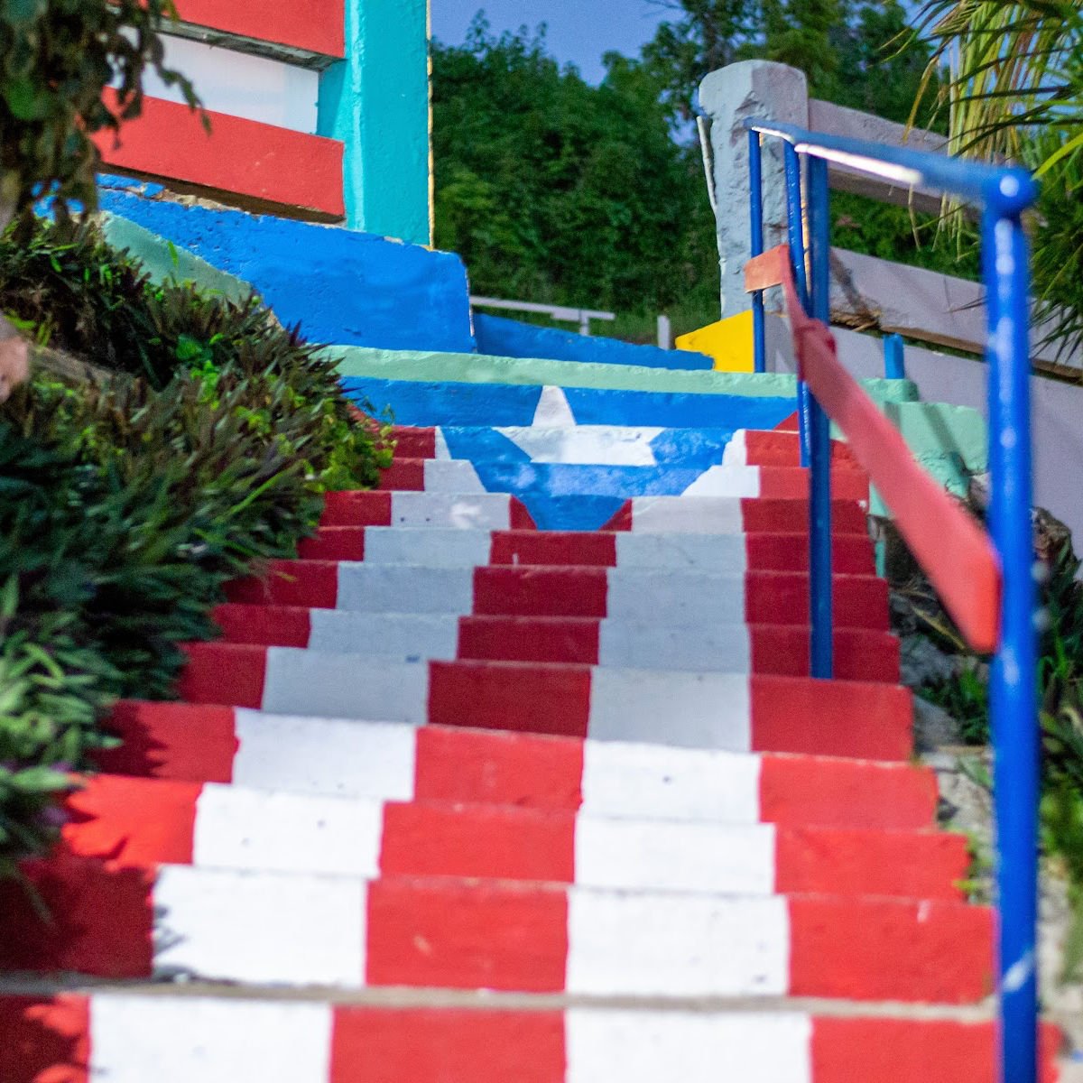 Steps in Puerto Rico